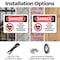 Signmission Radiation & Laser Sign, 7 in H x 10 in W, Plastic, Rectangle OS-2PACK-DS-P-710-L-1687 - alternate 9